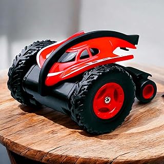 RC Remote Controlled Off-Road High Speed Stunt Car, Buggy & Crawler Vehicle Including 360° Spins, Jumps, Demo Mode, LED Light Effects, Ideal for Stunts, Racing, Multiplayer Fun for Children and Adults