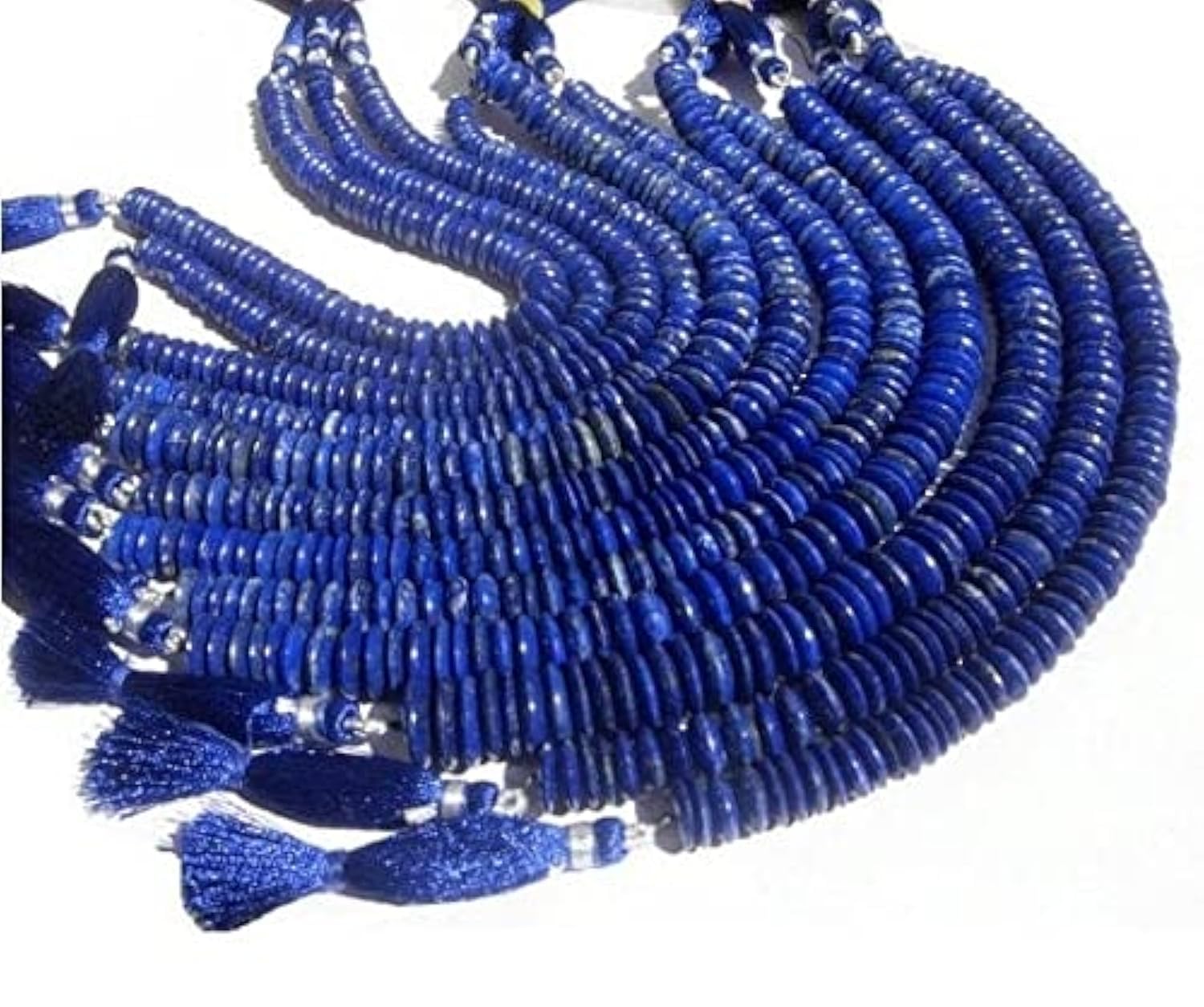 Lazuli rondelles perles naturelles pour créer vos bijoux bohèmes et accessoires d'été
