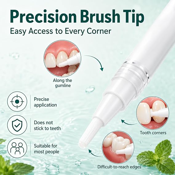 Cureend Teeth Repair Gel, Gum Treatment & Whitening Pen Essence, 2Pcs
