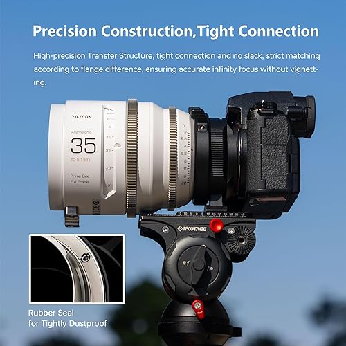 Vista 16 de VILTROX Adaptador de lente EF-M1 Pro, adaptador de montaje en anillo de enfoque automático, convertidor de lente con bloqueo de seguridad compatible