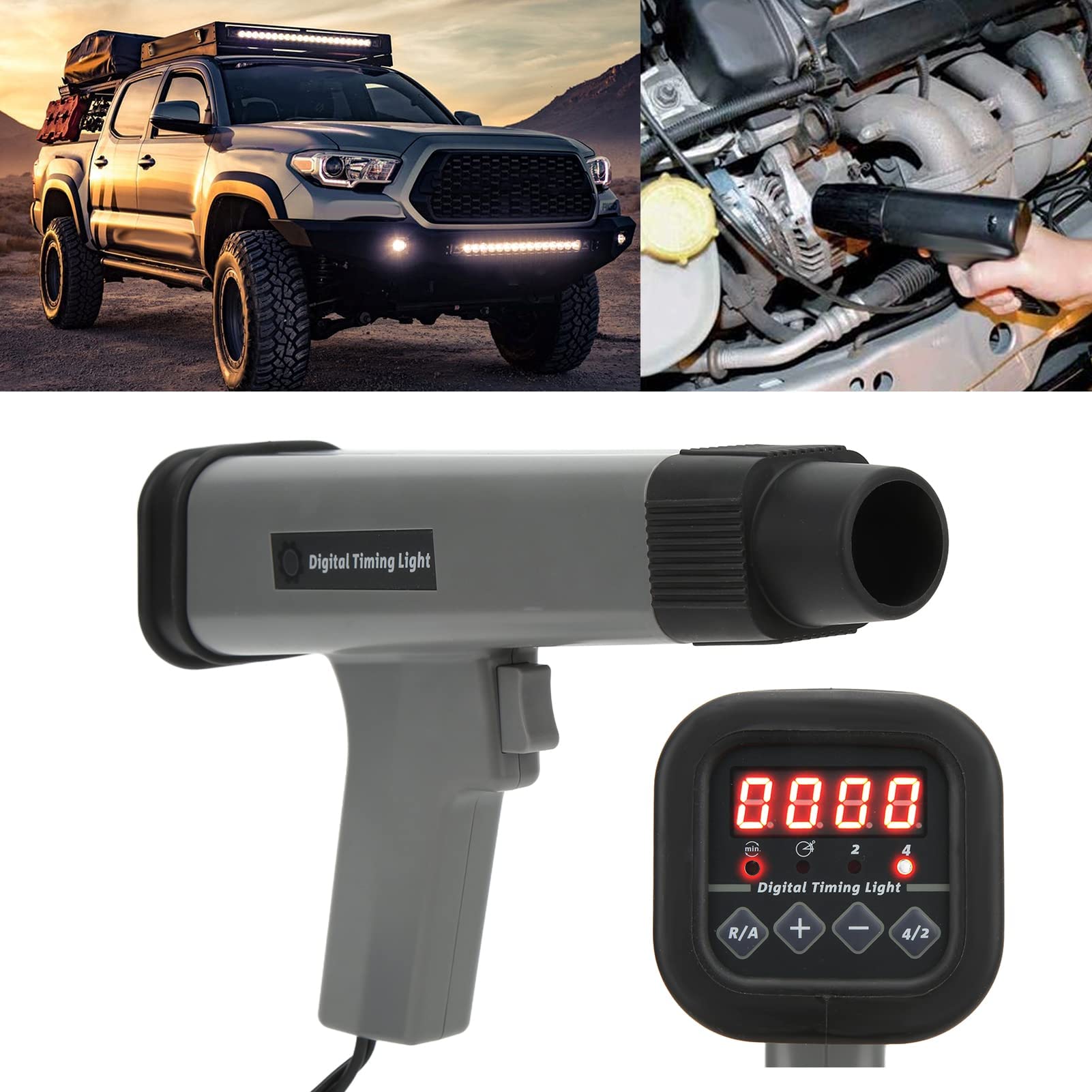 Lámpara Estroboscópica de Pistola de Luz Piloto, Lámpara de Flash de 12 V, Pistola de Sincronización de Encendido, Pistola de Encendido, Lámpara de Ajuste de Encendido, Pistola de Luz de Encendido,