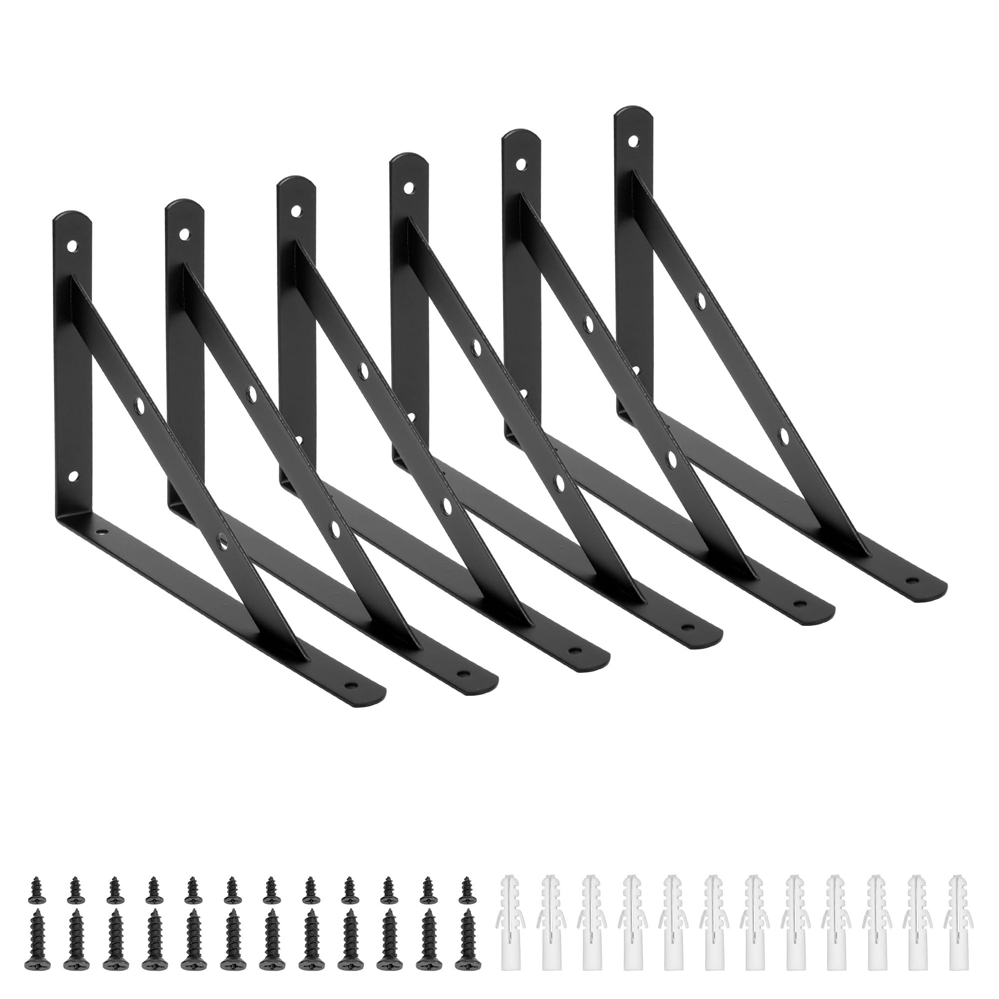Soportes Para Estantes 4 Unidades 40x2,5x25 Cm Acero Inoxidable Plateado Vidaxl 93197042