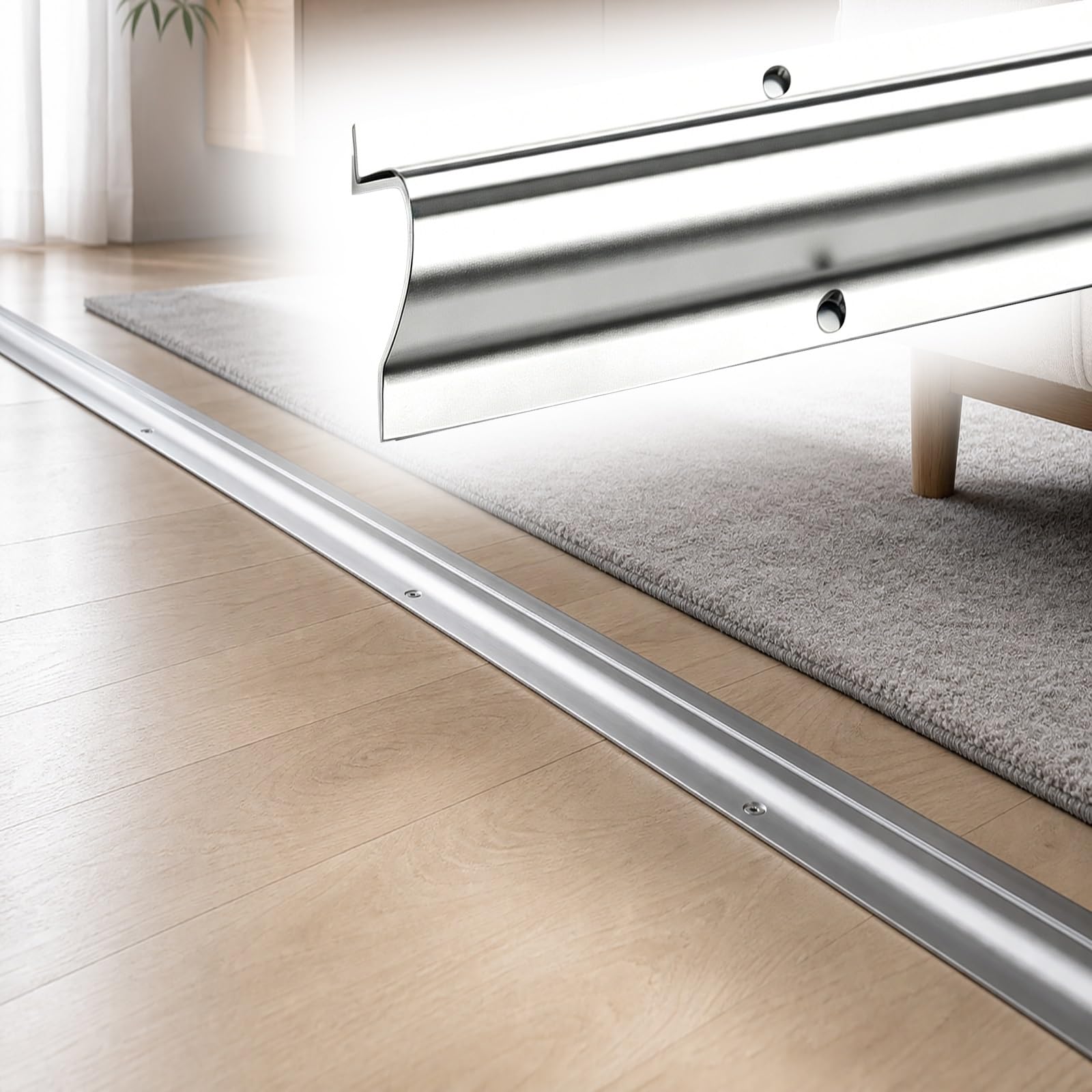 Copricavi Raccogli Cavi Canalina Passacavi Canalina per Cavi da Pavimento, Lunghezza Personalizzabile | Copricavo Per Cavi, Può Ospitare Fino A 50 Cavi, Per Costruzioni Di Fabbriche(50cable,5 ft/1.5 m)