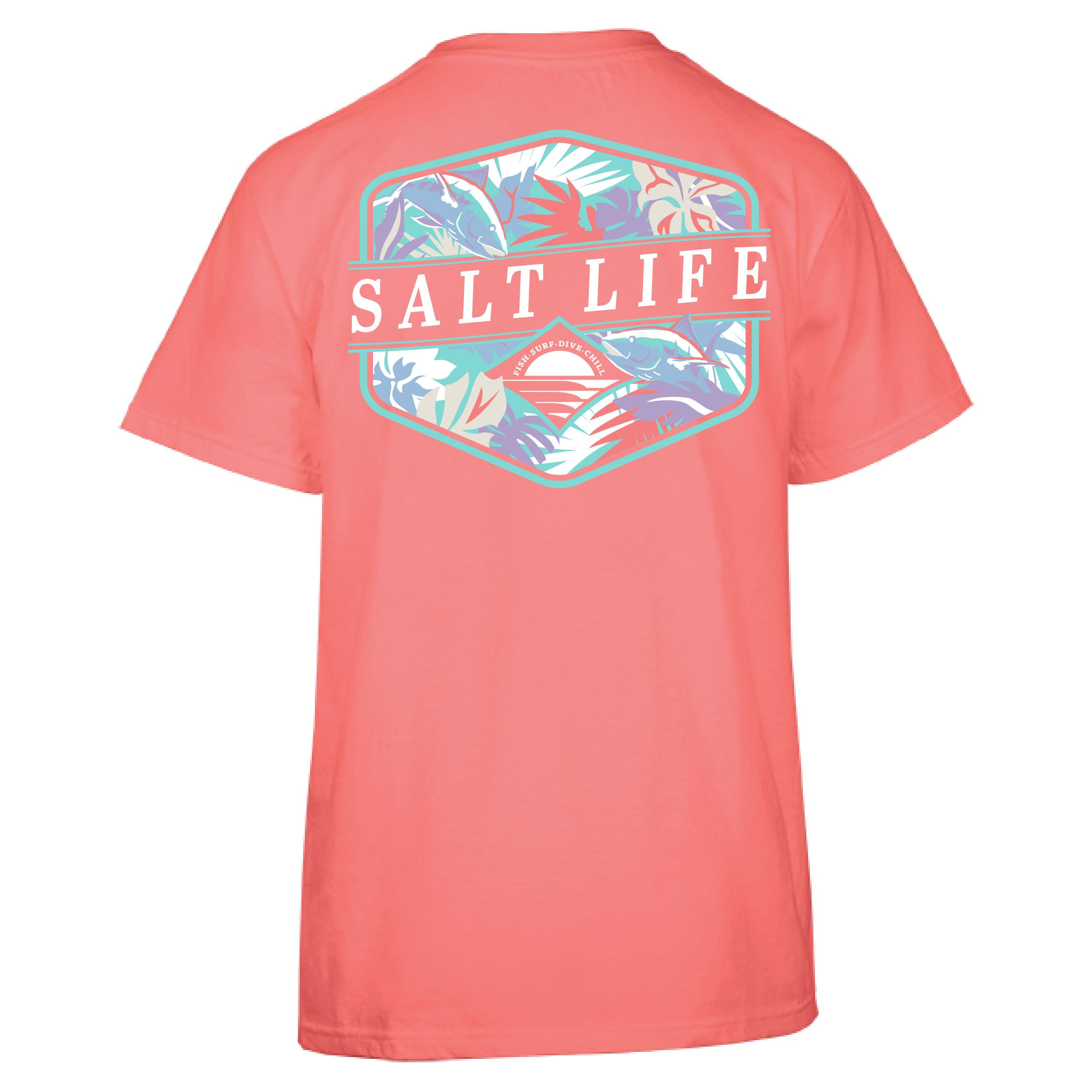 Salt LifeWomen's Retro Tropical Short Sleeve Tee