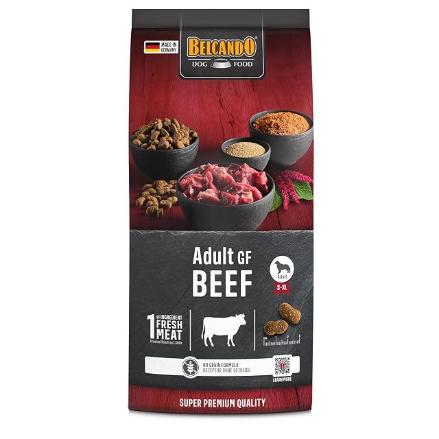 Belcando Adult GF Beef [1 kg] Alimento para Perros sin Cereales