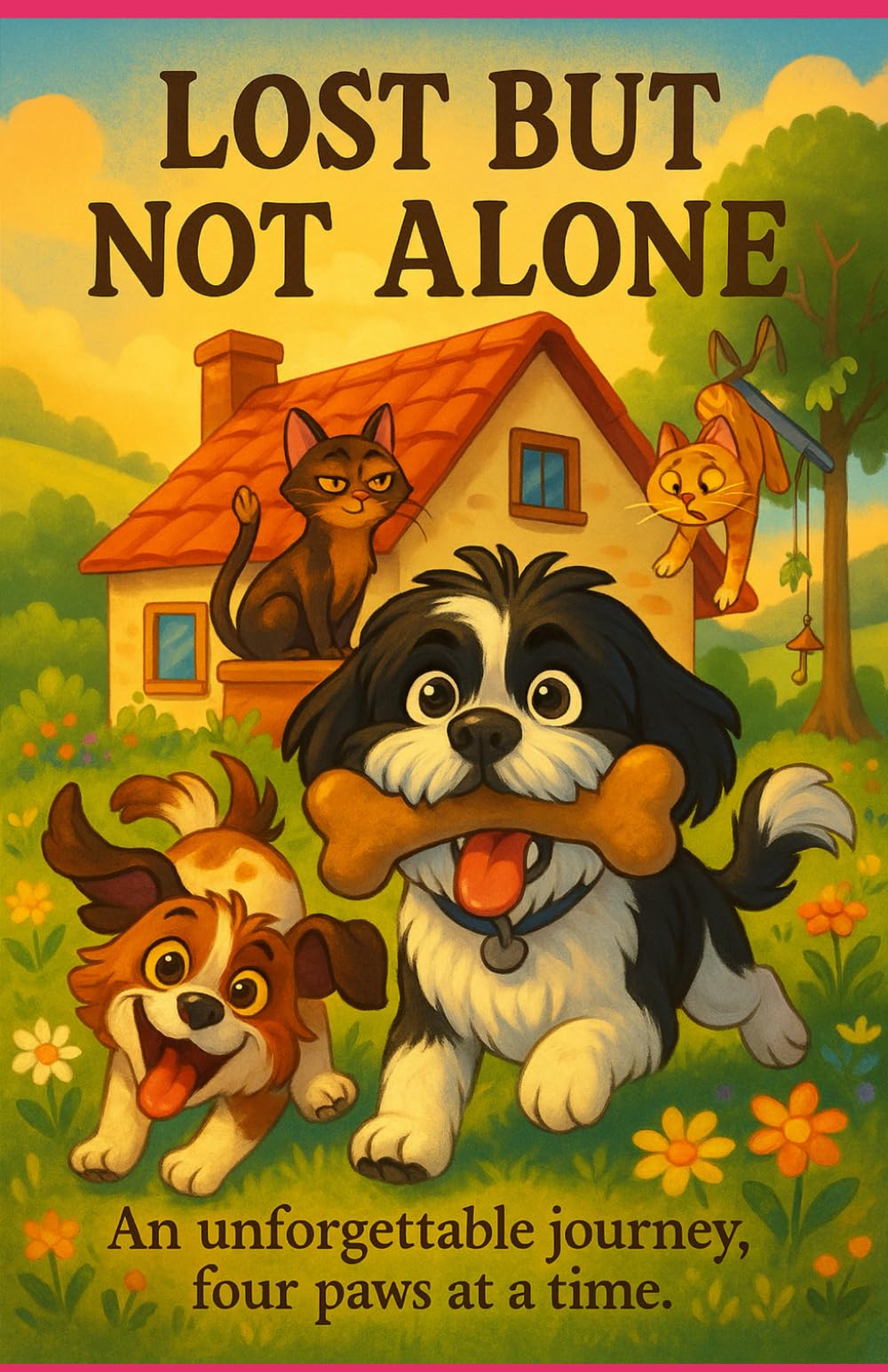 Lost But Not Alone: An unforgettable journey, four paws at a time
