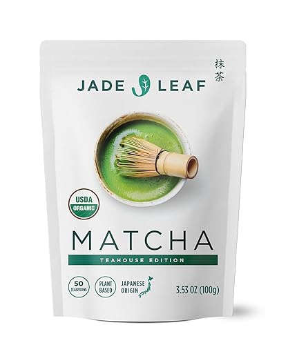 Miniatura 52 de Jade Leaf Matcha Polvo de té verde matcha de grado ceremonial – Edición barista para té y café con leche de calidad – Auténtico origen japonés