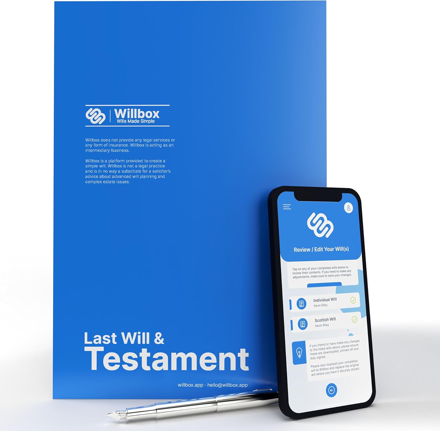 Willbox Last Will And Testament Will Writing Kit, Do It Yourself Will