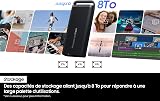 Samsung SSD Externe T5 EVO Portable, 8 To, Vitesses de lecture/écriture Jusqu'à 460 Mo/s, USB 3.2 Gen1, Compatible MacOs, PC, appareils Android, consoles de jeux, Noir, MU-PH8T0S/EU - 9