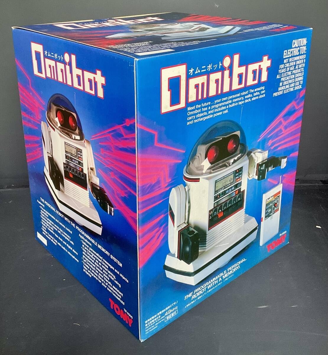 TOMY Omnibot オムニボット TR5000 RX5402 ロボット 当時物 昭和レトロ