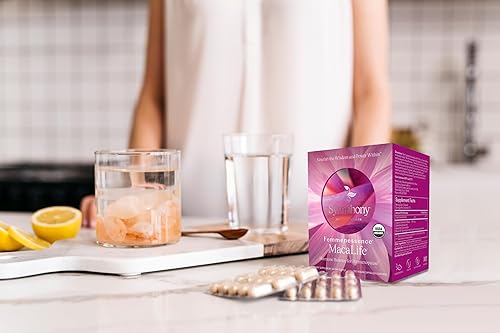 Miniatura 5 de Femmenessence MacaLife - Clínicamente probado para la perimenopausia, suplementos naturales de equilibrio hormonal para mujeres, alivio de sofocos,