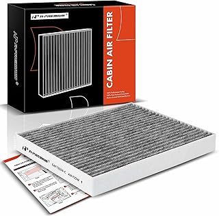 A-Premium Cabin Air Filter with Activated Carbon Compatible with Hyundai Elantra 2017-2020, Accent 2018-2022, Elantra GT 2018-2020 & Kia Forte 2019-2023, Forte5, Rio 2018-2023 - Replace# 97133-F2000