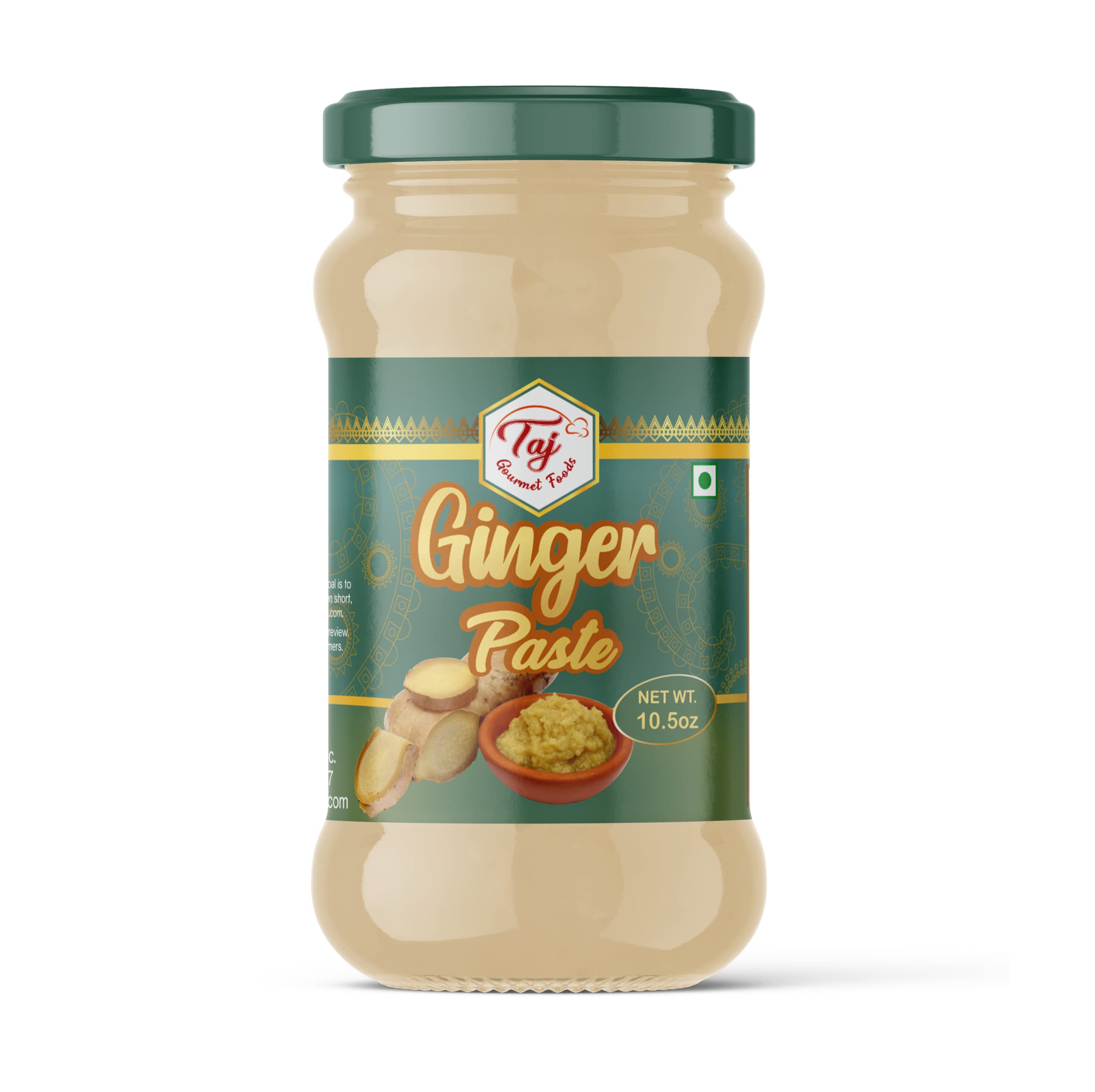 TAJ Ginger Paste, Fresh Ginger Cooking Paste | 300g