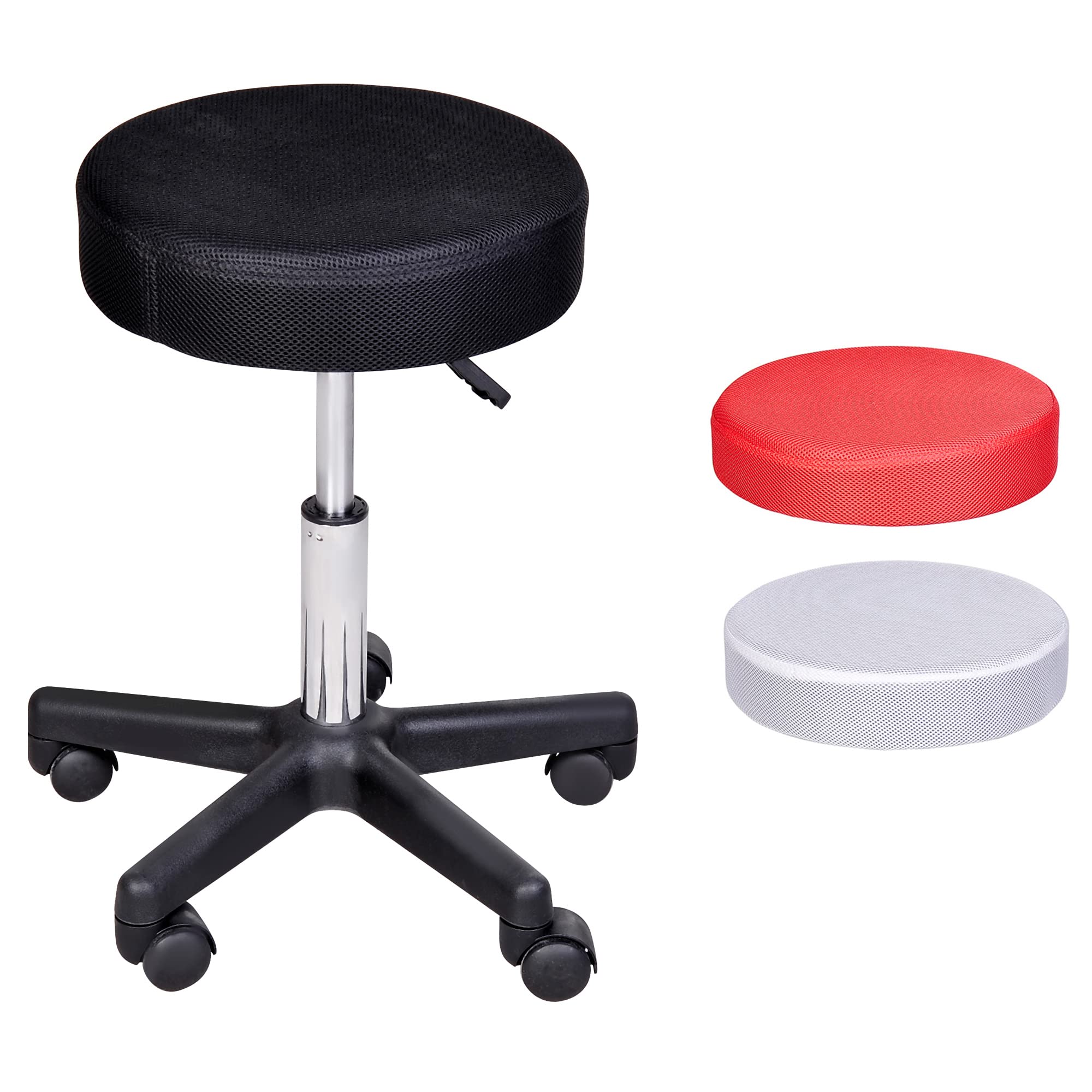 Hocker Massage Trolley höhenverstellbar drehbar + 3 Schutzhülle Neu 15