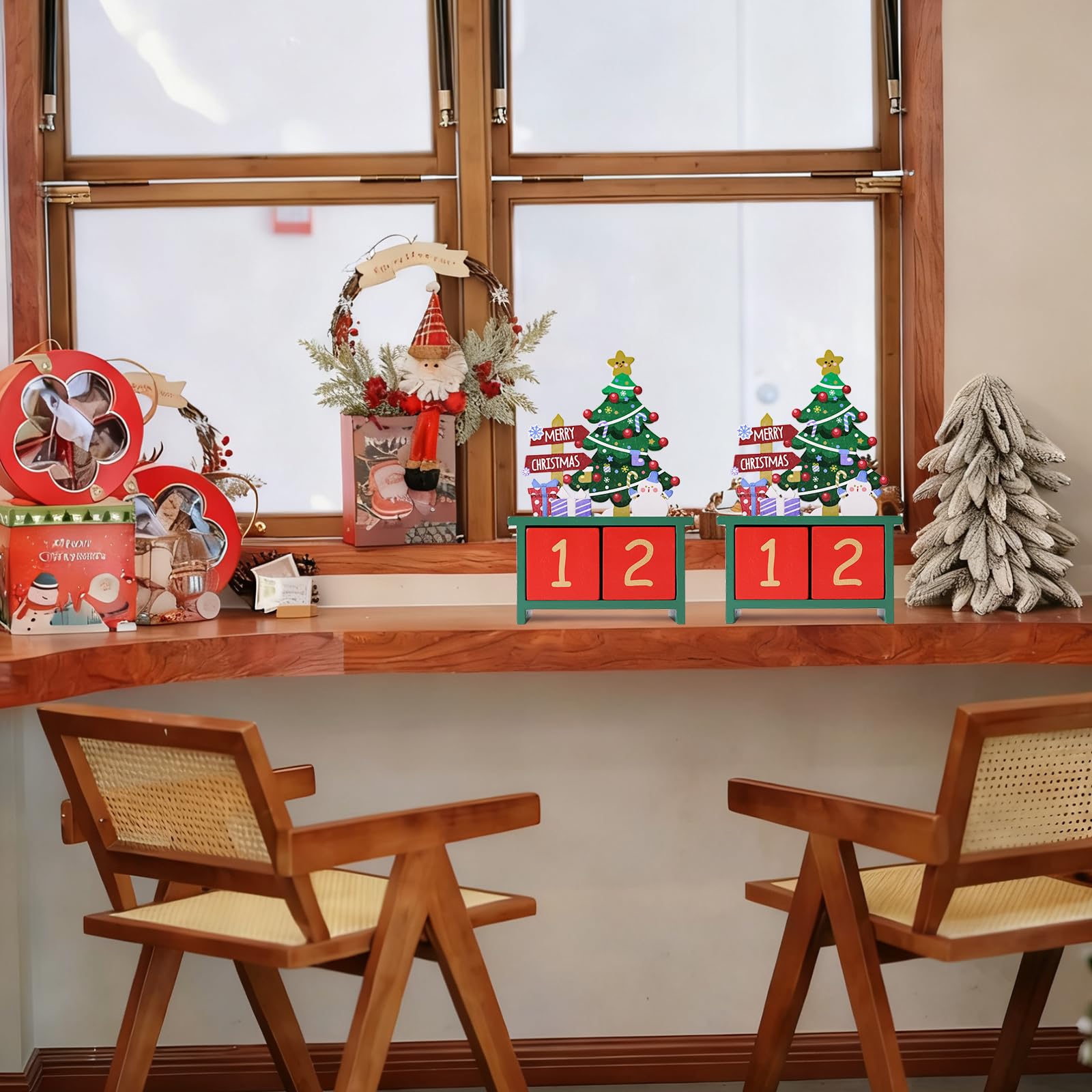 Adventskalender Weihnachten Holz 1