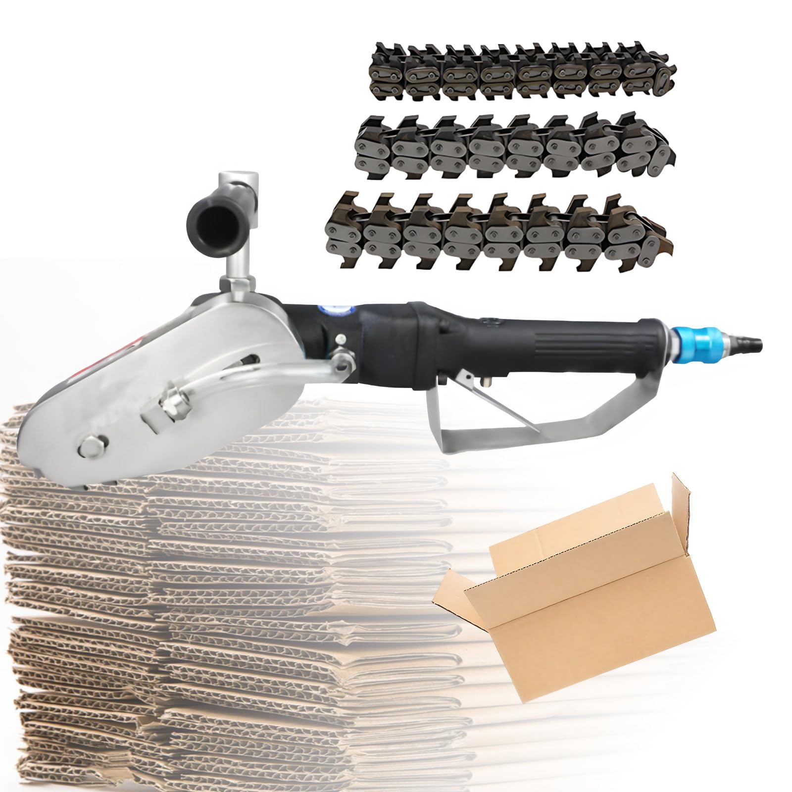 Machine pneumatique de décapage de carton pour papier ondulé