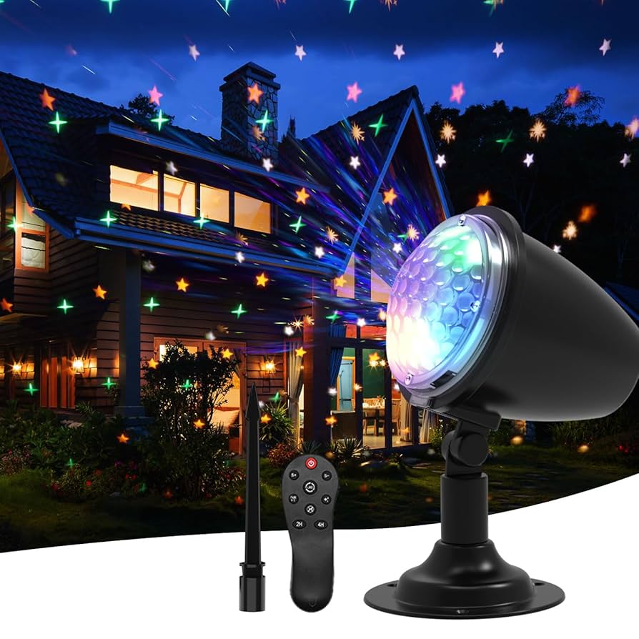 雪夜月 Season3 Celebration Model Amazon.com: Snowflake Christmas Projector Lights Outdoor