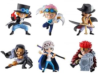 ONE PIECE ワンピの実 第十八海戦 × 全6種セット フルコンプ ガチャガチャ カプセルトイ