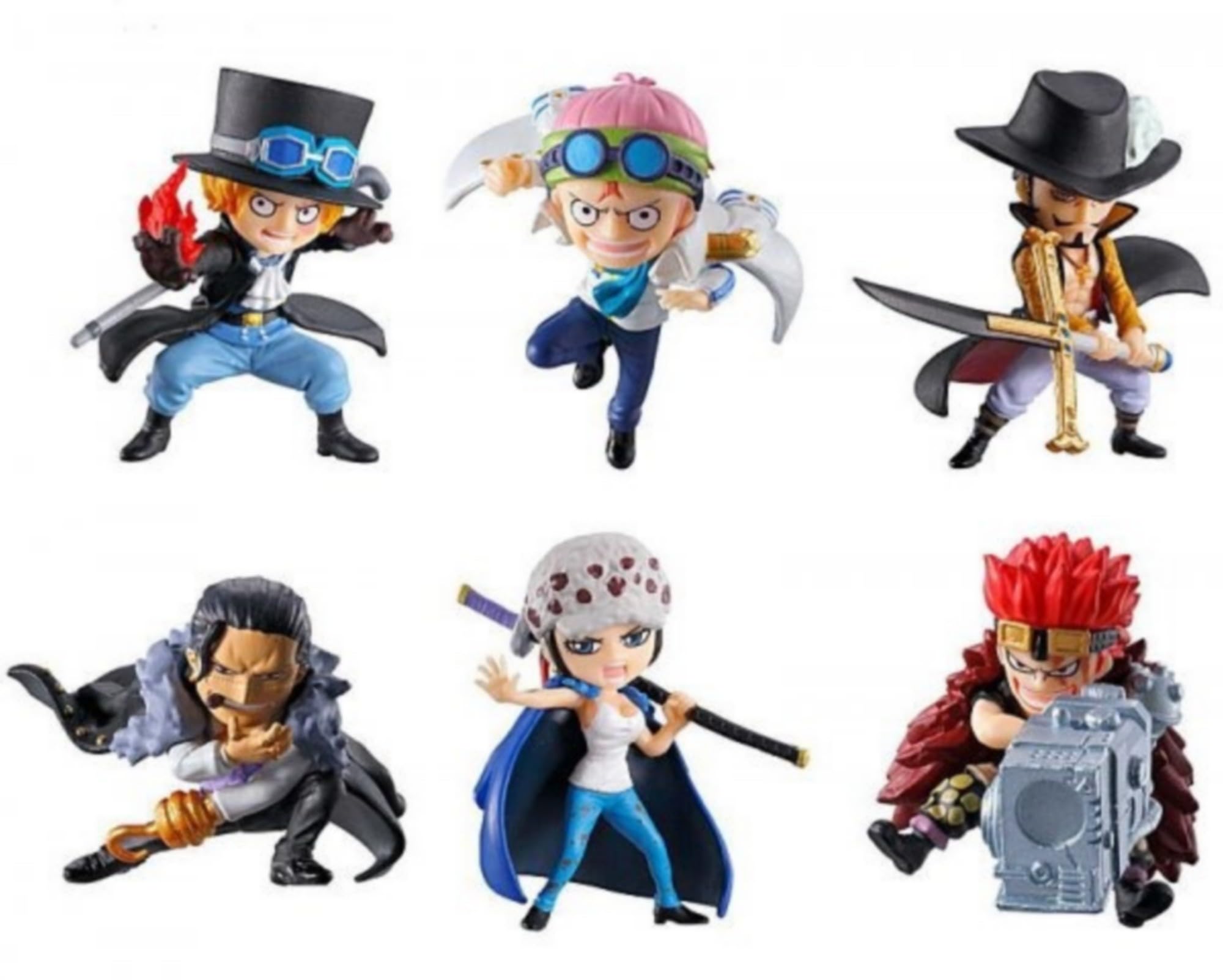 ONE PIECE ワンピの実 第十八海戦 × 全6種セット フルコンプ ガチャガチャ カプセルトイ