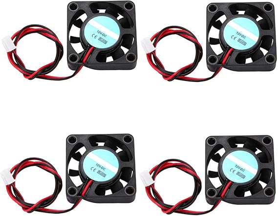 review Weojeviy 4Pcs Ender 3 Fan Upgrade, 12V 7000RPM 6.7CFM 3D Printer Assembly Part for 3D Printer DIY Accessories