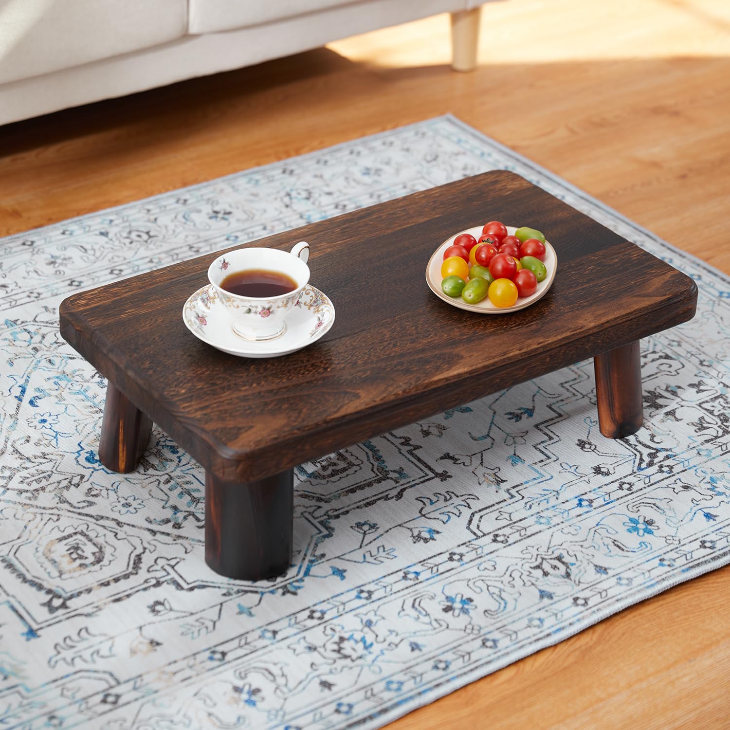 Amazon.com: GZQWDC Japanese Style Wood Convertible Low Table