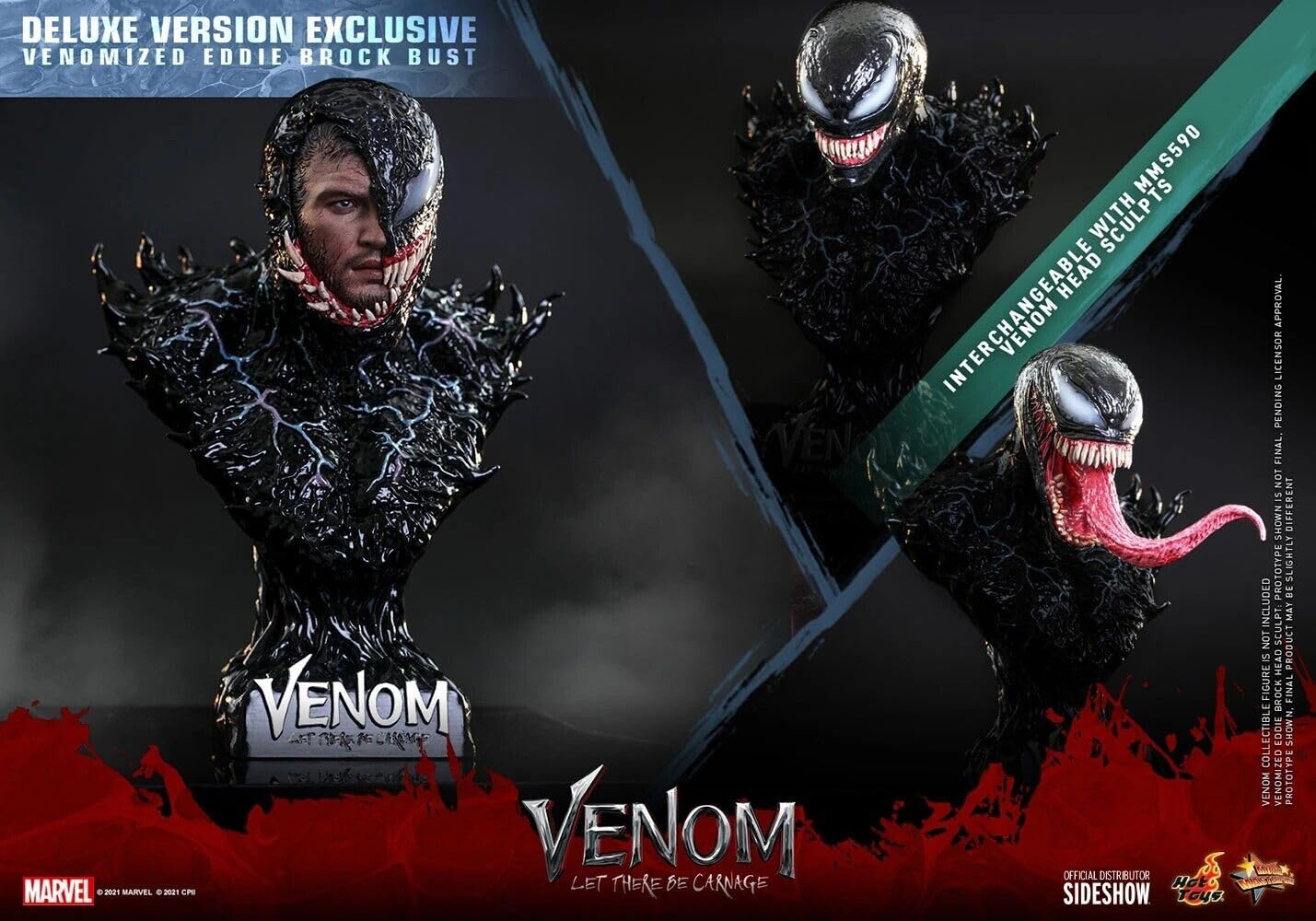 Venom Let There Be Carnage 16 Inch Action Figure 1/6 Scale