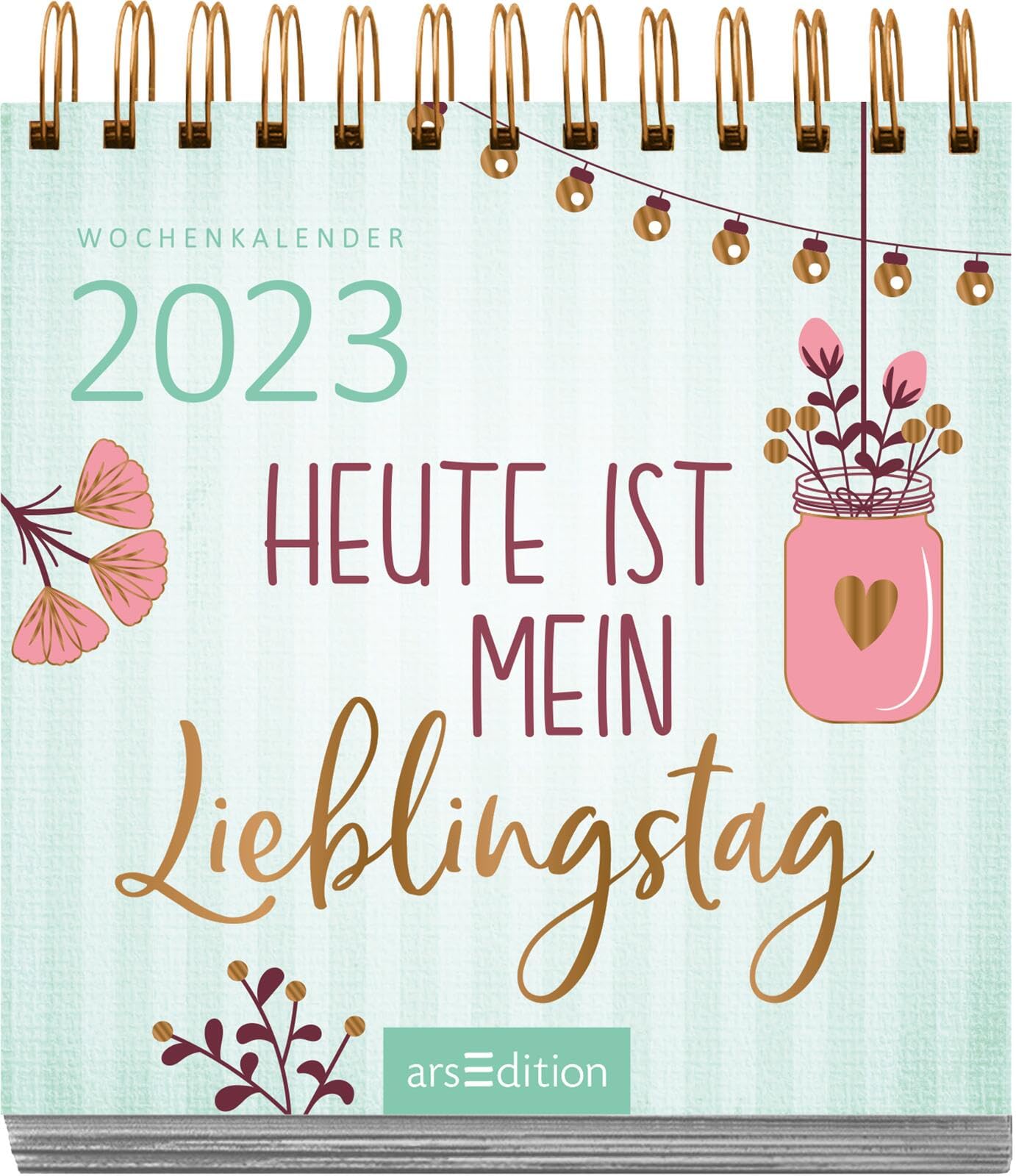 Display Mini-Wochenkalender 2023: Mit 10 x 5 Ex. | Kleine Tischkalender voller Inspirationen für jeden Tag