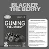 GUMING 40 x Energy Chewing Gum with 60 mg Caffeine / Gum Guarana Vitamin C & B6 Vegan Sugar-Free (40 Pieces 4 Packs of 10 Gums: Mint Cherry Berry)