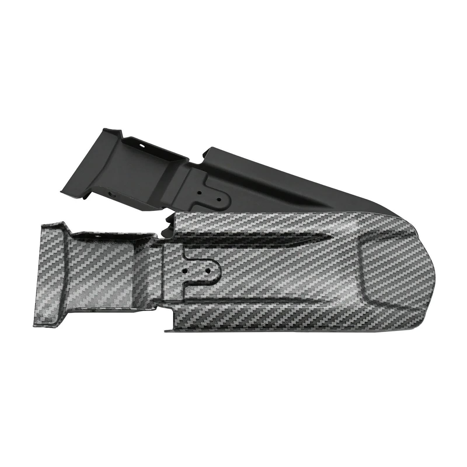Plastica Parafango Posteriore Moto Per Sur Ron Nero/Motivo Carbonio