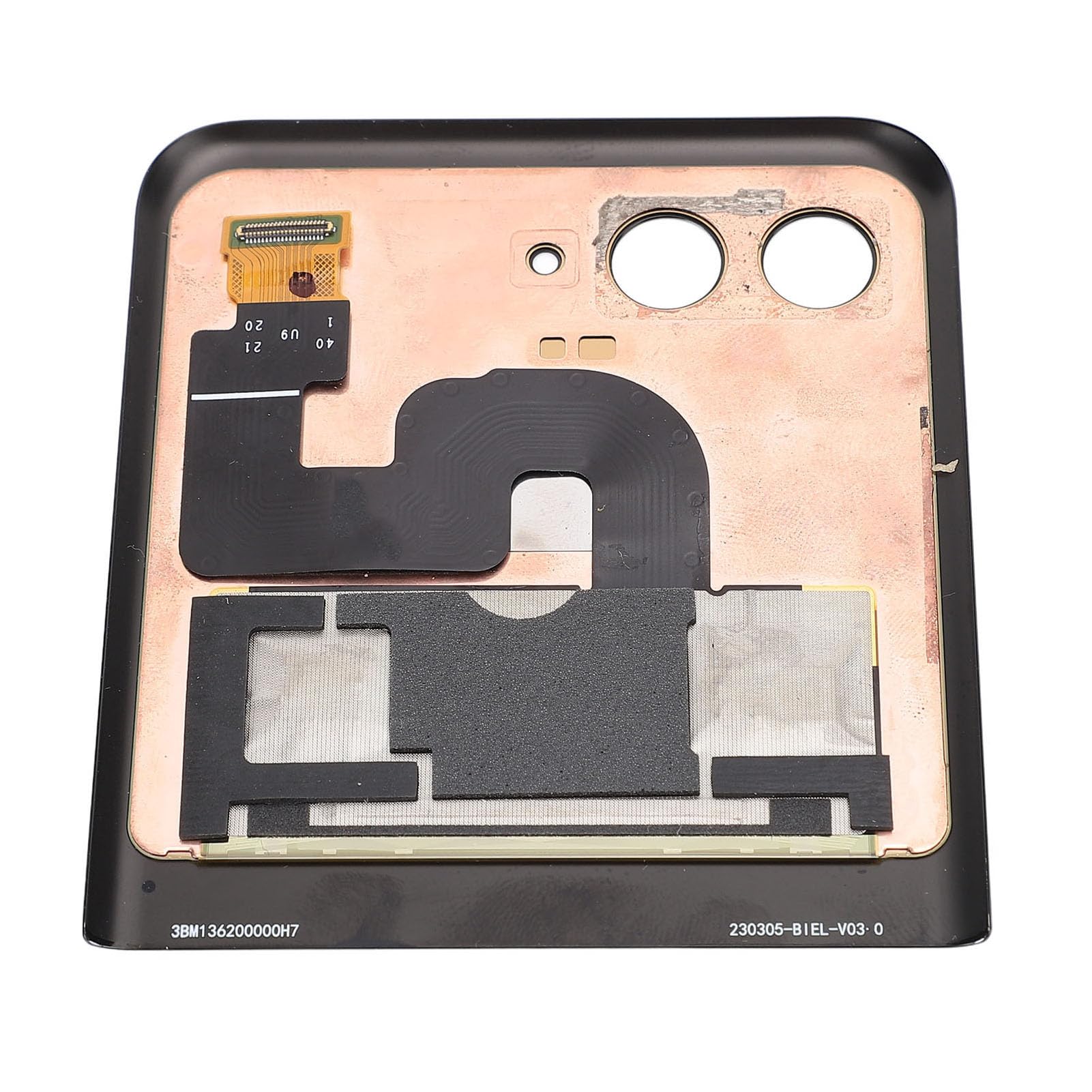 Cryfokt Front Screen Replacement for Razr Plus 2023, 3.6 Inch