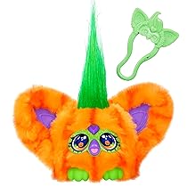 Hasbro Furby Furblets, Boo-Kin, Peluche Elettronico di Zucca in Miniatura, Furby Interattivo, Giocattolo per Bambini e Bambine dai 6 Anni in Su, Ottima Idea Regalo, Oltre 45 Suoni e Melodie