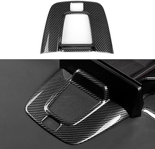 Miniatura 46 de Car Central Armrest Box Cover Decals for 2022 2023 2024 2025 Honda Civic 11th Gen Accessories ABS Carbon Fiber Interior Stickers