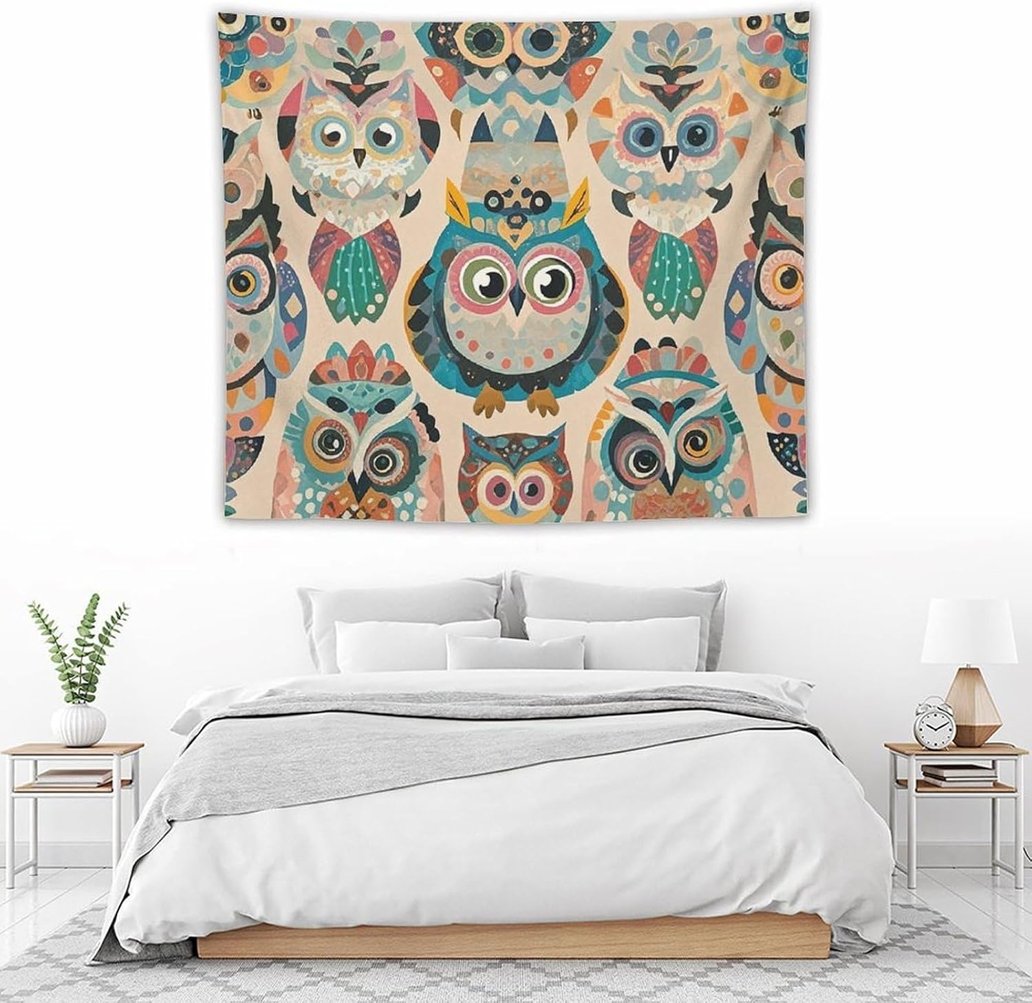 Tapestry Wide Wall Art Hanging Tapestries Lightweight Art Wall Blanket image 5