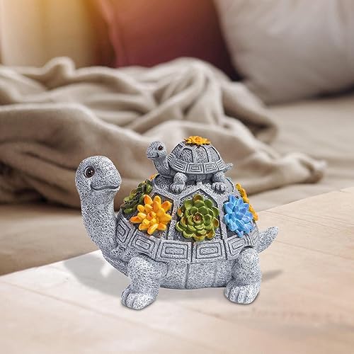 Miniatura 4 de Bandejas de ceniza de tortuga, cenicero interior con tapa, bandeja de cenizas impermeable sin humo con bonita decoración de tortuga, ceniceros de