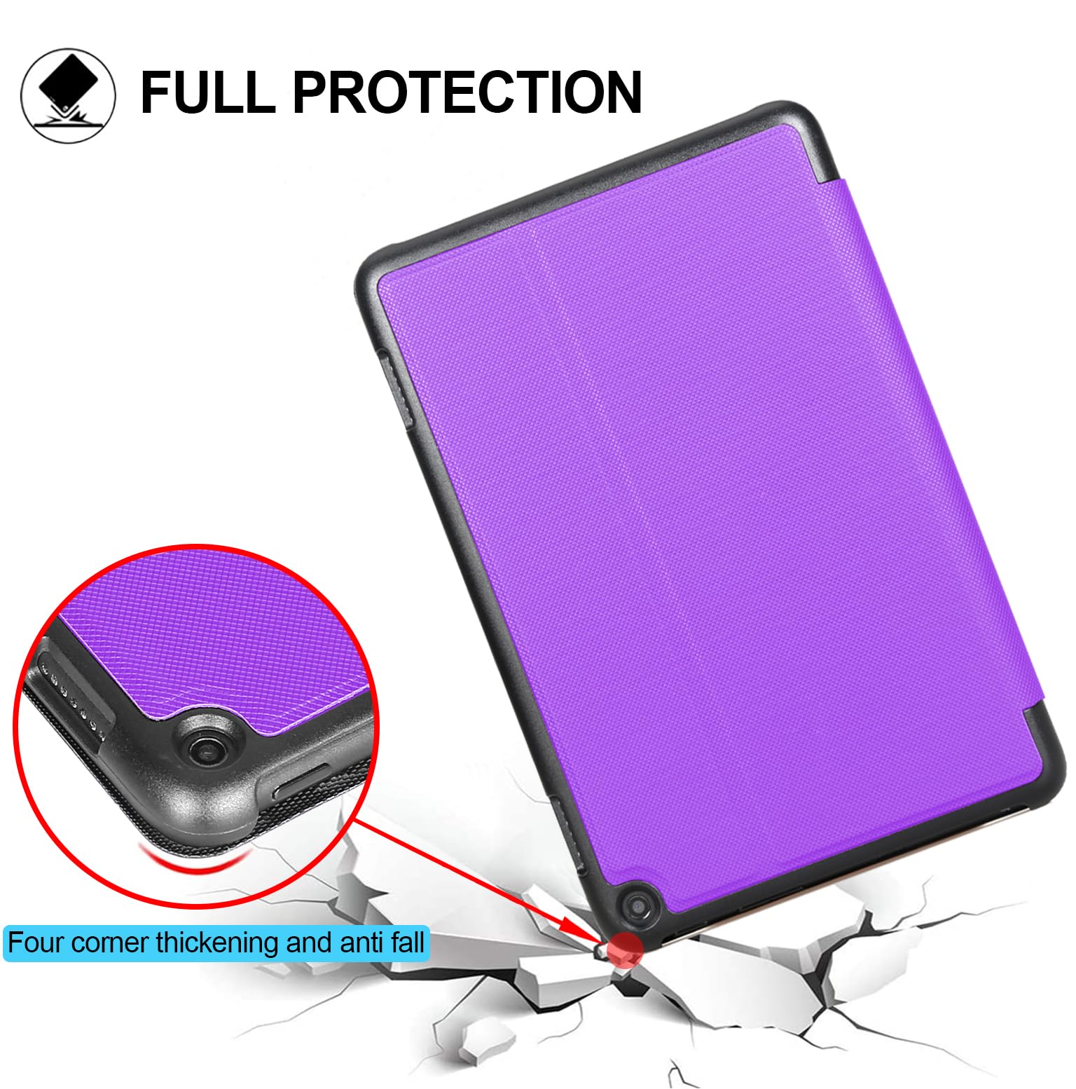 Aazon.co: Case For Kindle Fire HD 8 & Fire HD 8 Plus Tablet 8" (12th