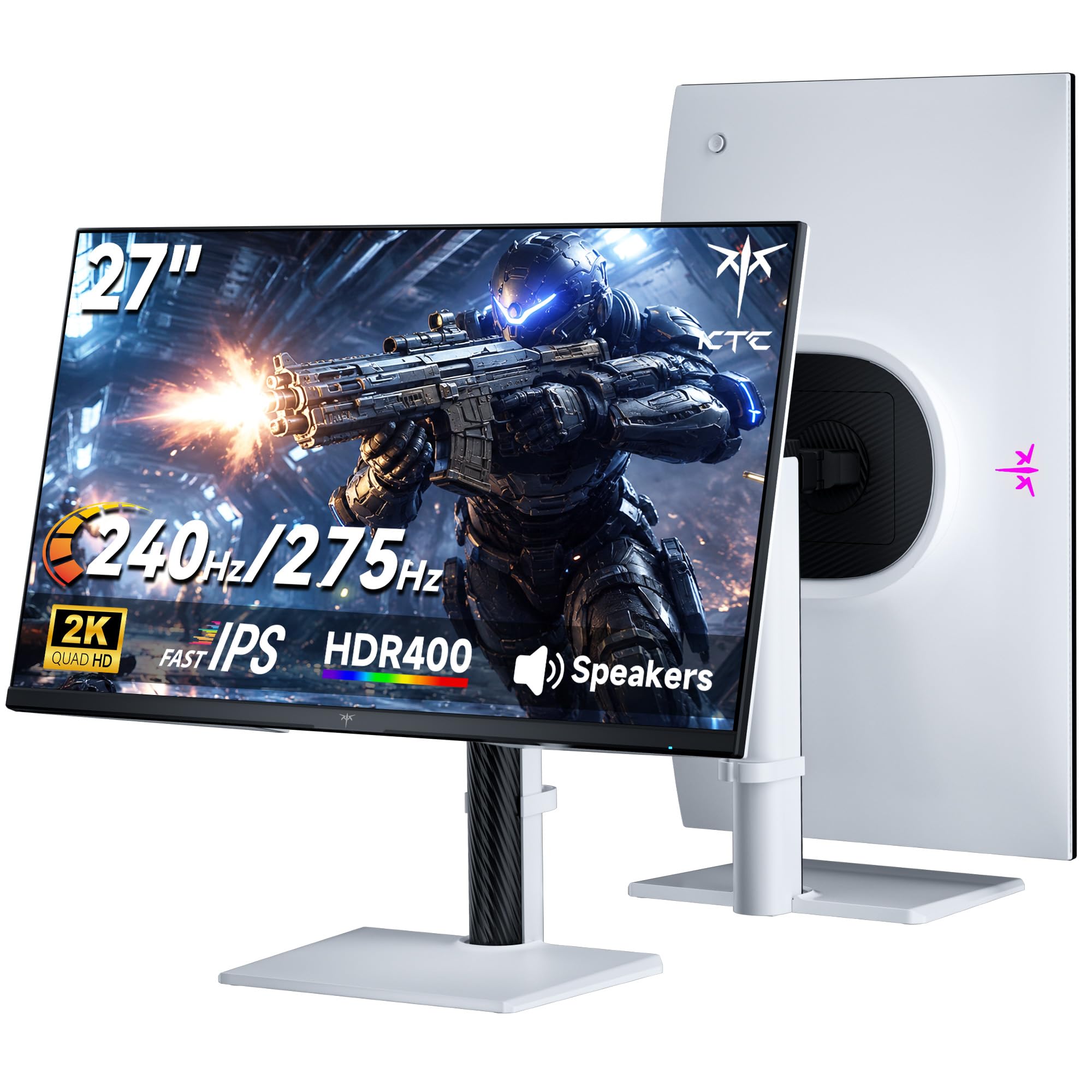 ゲーミングモニター240Hz Amazon.com: KTC 27 Inch 240Hz Gaming Monitor 2K, QHD Monitor 275Hz