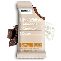 Vista 6 de RXBAR Barras de Proteína, Snack de Proteína, Barras de Snack, Chocolate y Coco, Caja de 22 oz (12 Unidades)