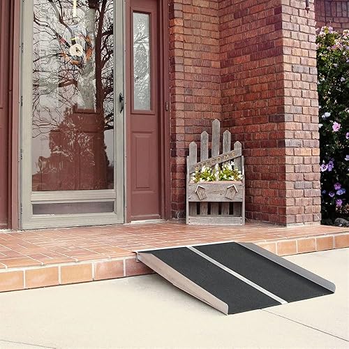 Miniatura 8 de Prairie View Industries SL436 rampa sólida 4 pies x 36 pulgadas aluminio