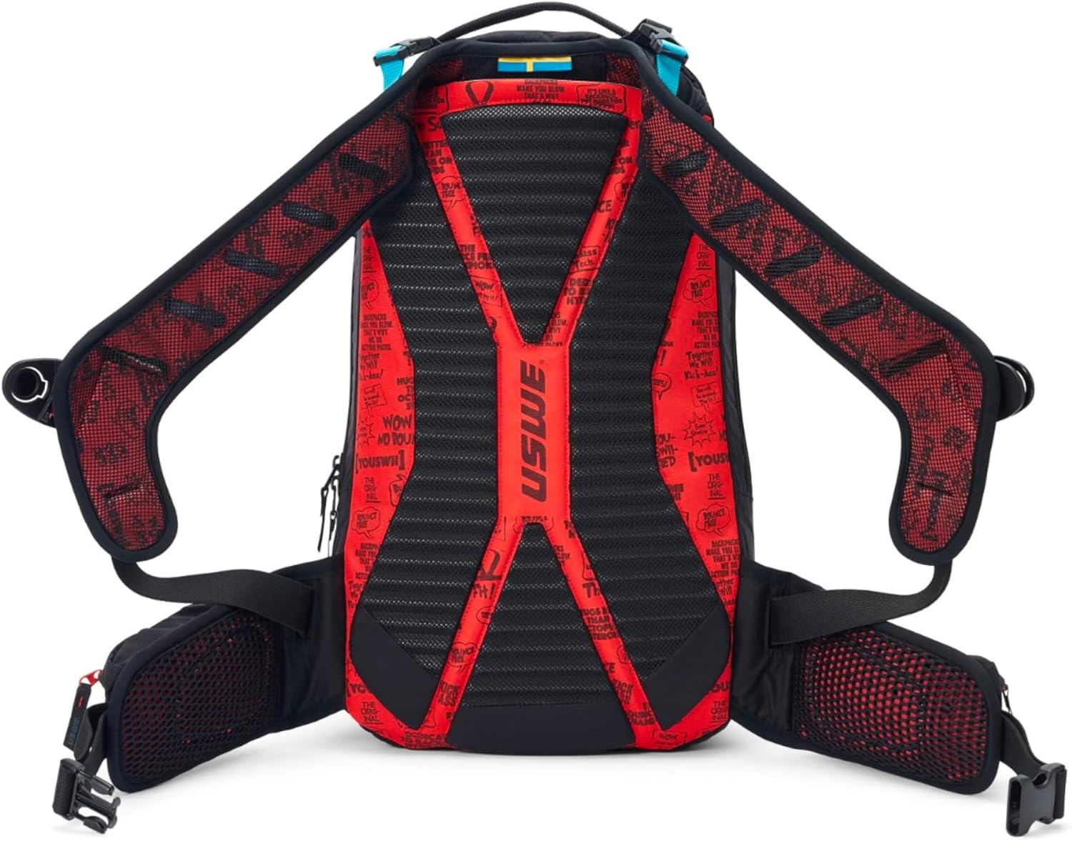 USWE Pow, Ski and Snowboard Backpack with Back Protector, for Men and Women.