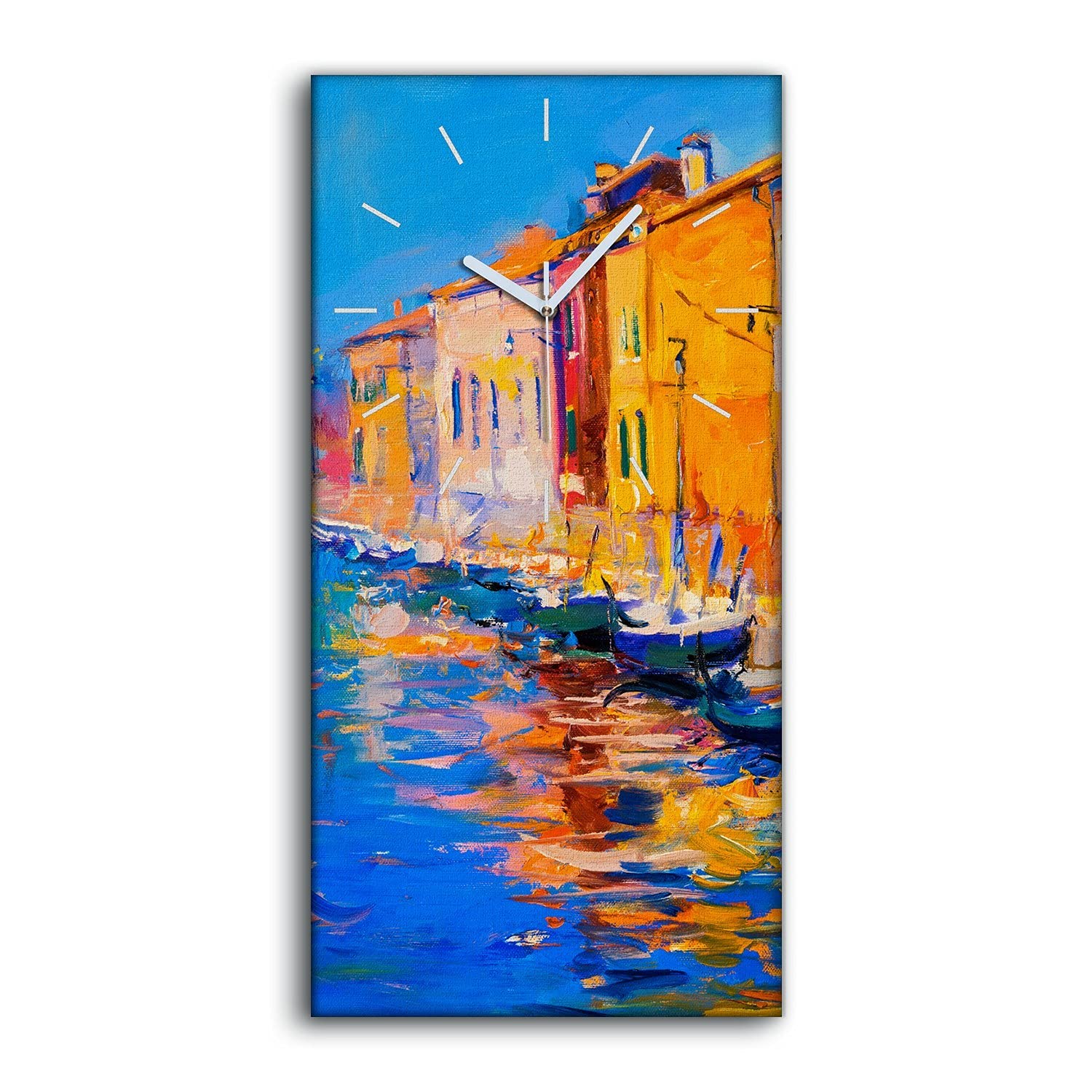Tableau Horloge Venise Italie pour une Décoration Murale Apaisante