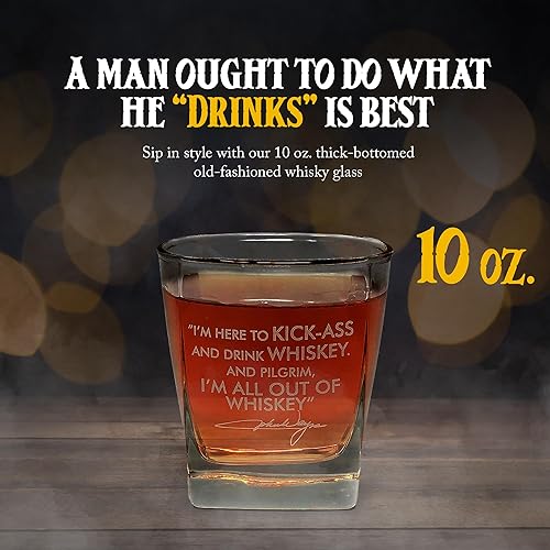 Miniatura 3 de Vaso de cóctel de whisky con cita de Winston Churchill, vasos de bourbon únicos, regalo perfecto, divertido e ideal para papás o abuelo, con fondo