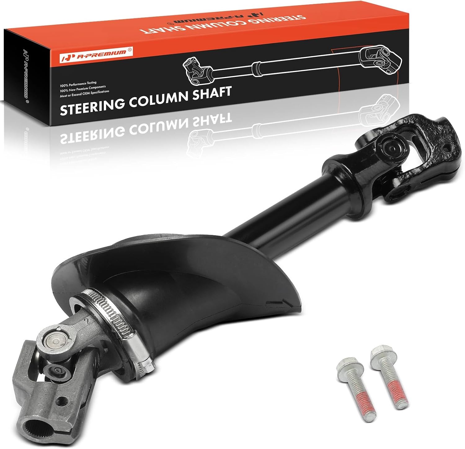 A-Premium Intermediate Steering Shaft Steering Column Shaft Compatible with Chevrolet Cobalt 2005-2010, Pontiac G5 2007-2010, Pursuit 2005-2006, Saturn Ion 2003-2007