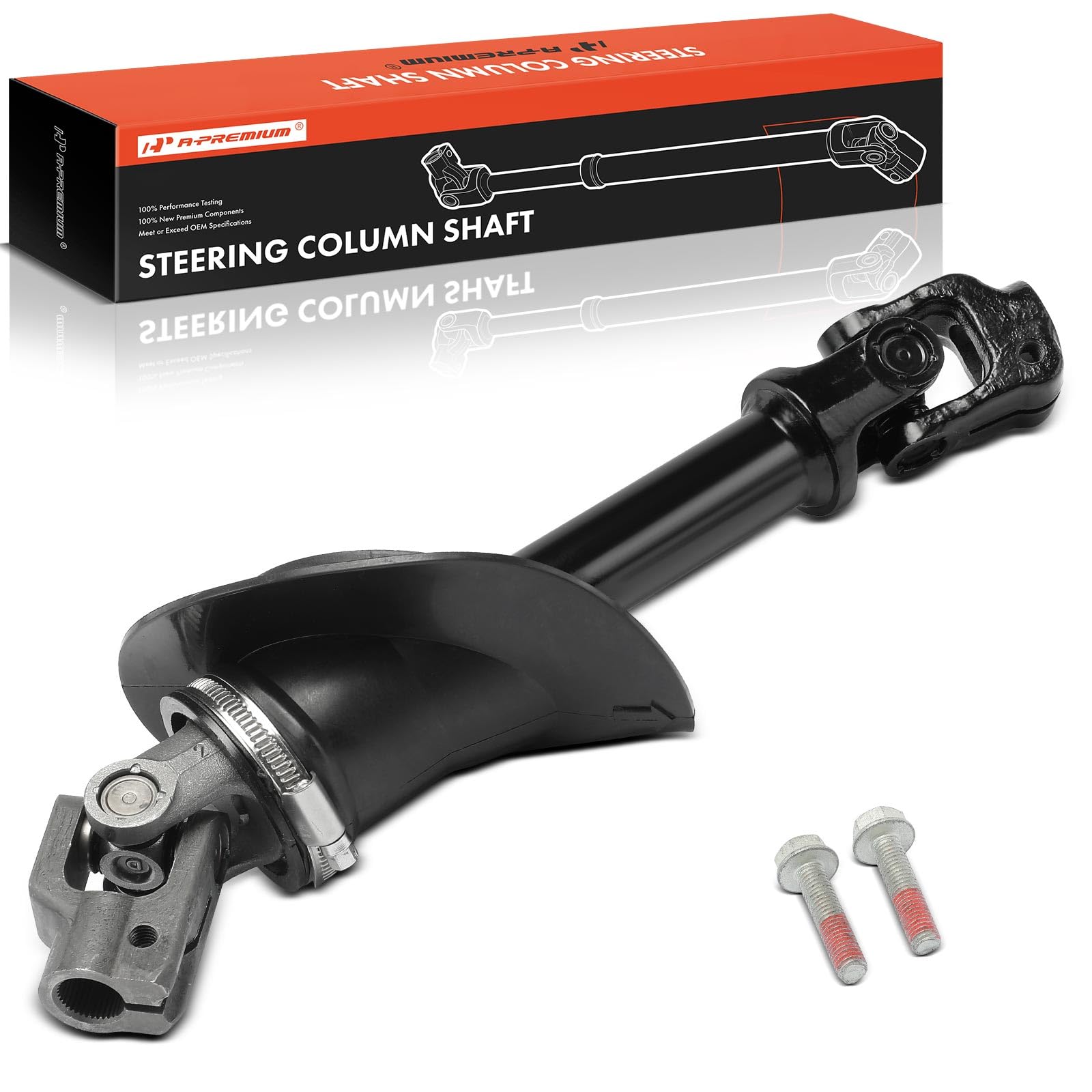 A-Premium Intermediate Steering Shaft Steering Column Shaft Compatible with Chevrolet Cobalt 2005-2010, Pontiac G5 2007-2010, Pursuit 2005-2006, Saturn Ion 2003-2007