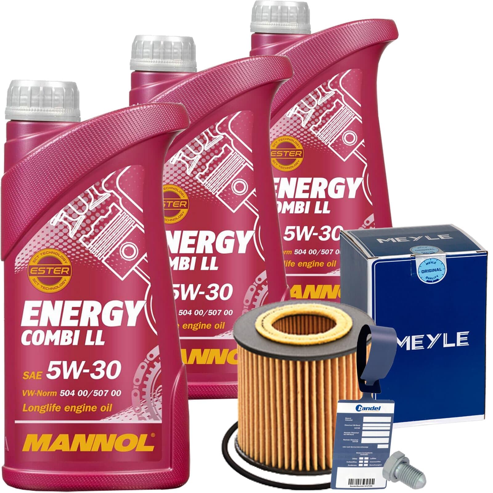 Meyle Filter Ölfilter+3L Mannol 5W30