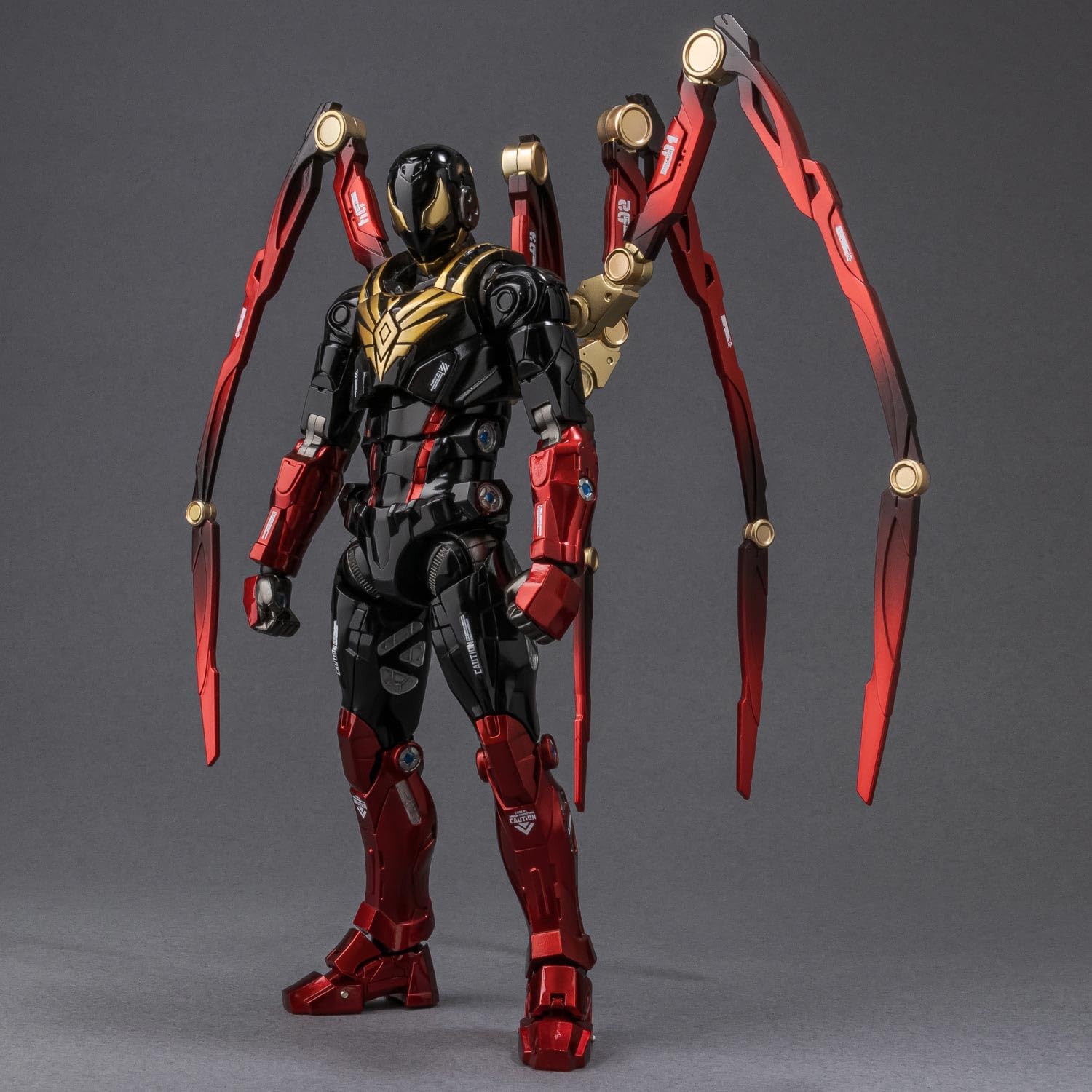 Fighting Armor Iron Spider, Approx. 6.5 inches (165 mm), Die-Cast & PVC & ABS Pre-painted Action Figure