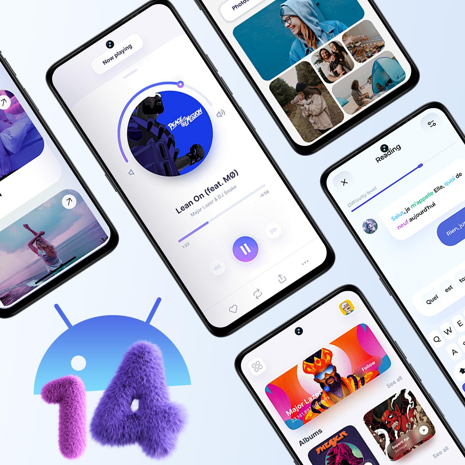 UMIDIGI Note 100 5G Smartphone, Android 14 Telefono Cellulare, 6.8" HD+ 120Hz Cellulare, 16GB+256GB/TF 1TB, Dual SIM 5G Telefono Android, 50MP+16MP Telecamera/5000mAh/Face ID/GPS/OTG