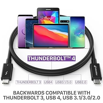 新品未開封]Thunderbolt 4 Pro Cable (3m) 新品未開封