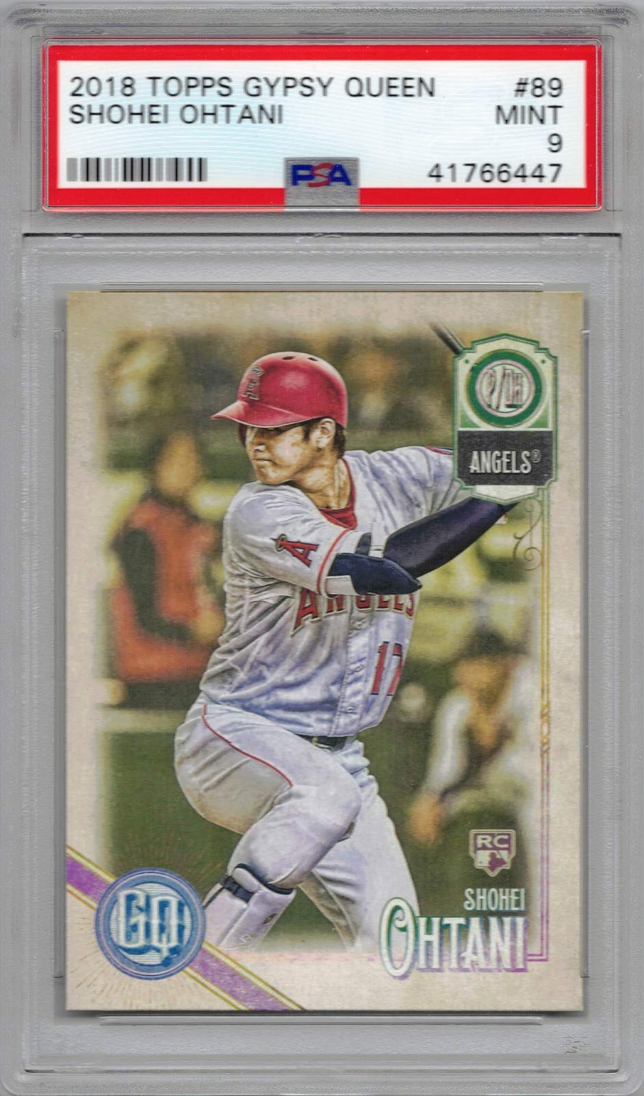 【ＰSA9鑑定品_稀少】大谷翔平_RCカード_2018 Gypsy Queen Amazon.com: 2018 Topps Gypsy Queen Baseball #89 Shohei Ohtani