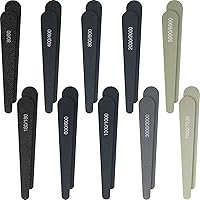 Vista 18 de Honoson 20 unidades de palos de lijado para modelos de plástico, palos de pulido surtidos de metal y madera, herramientas de lijado accesorios