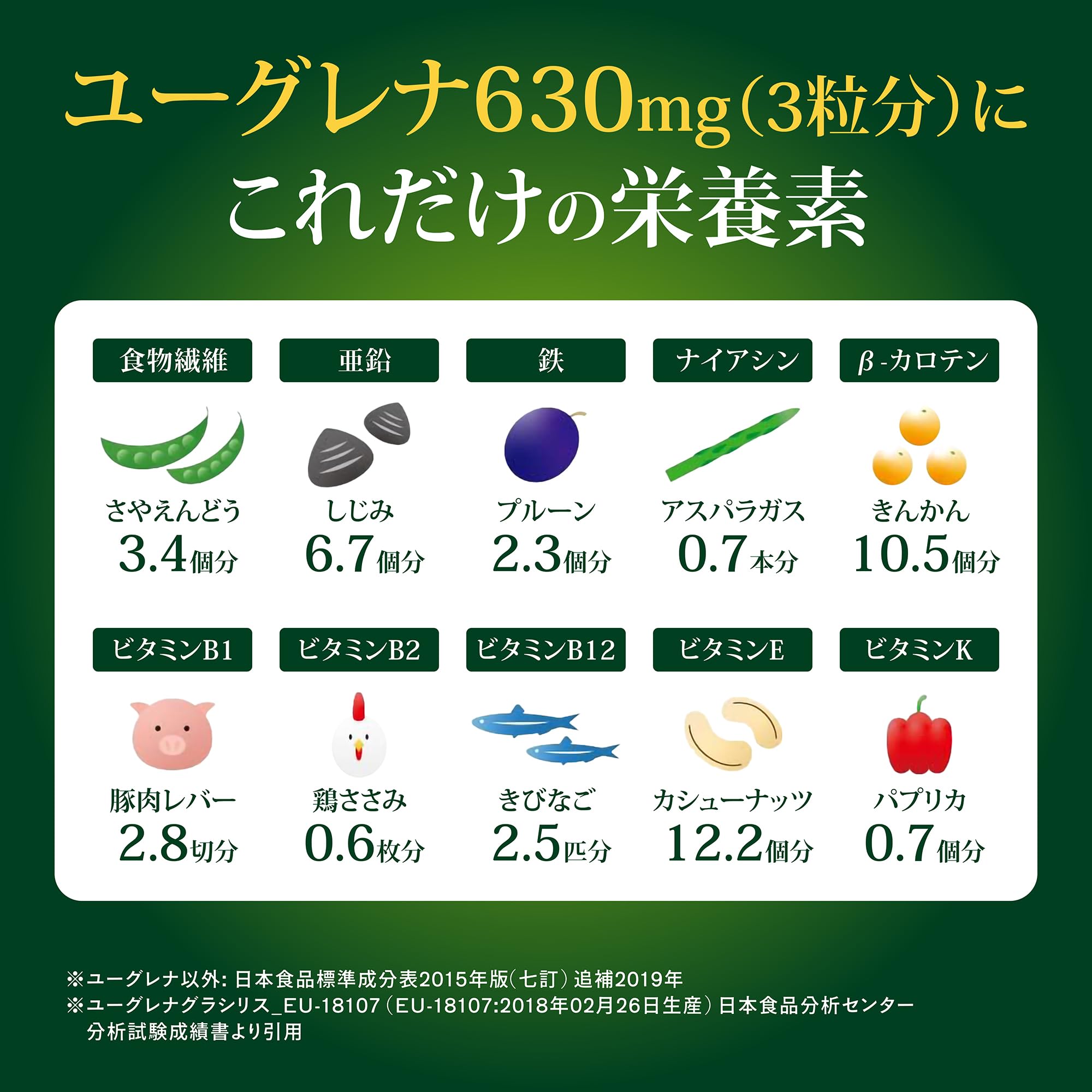 パラミロン　ユーグレナ Amazon.co.jp: 正規品 ユーグレナPARAMYLON（パラミロン）100粒 33日分
